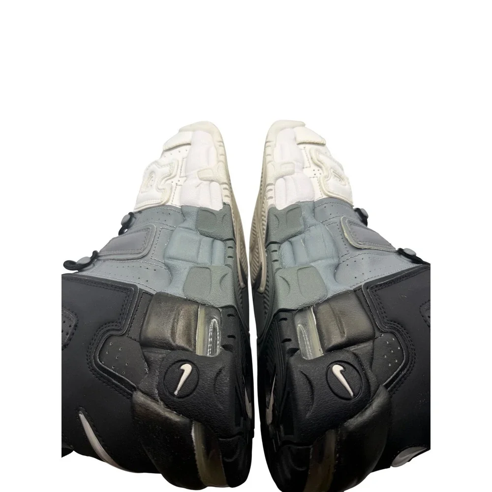 Nike Air More Uptempo GS Tri-Color Black Grey White 415082-005 Size 7Y